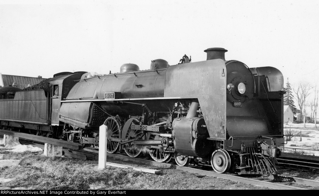 DH 4-6-2 #607 - Delaware & Hudson